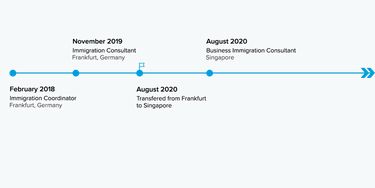 David Harvey's Fragomen Journey Timeline